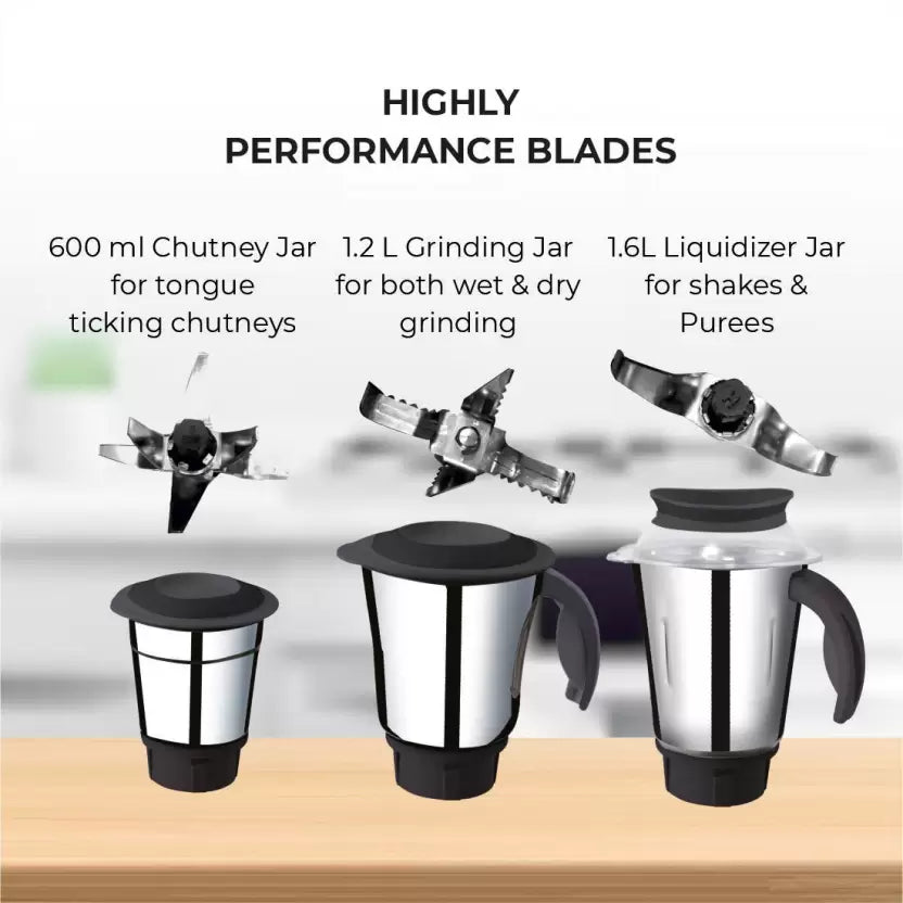 Baltra BMG-148 Turbo Watt 750 Mixer Grinder Baltra BMG-148 Turbo Watt 750 Mixer Grinder